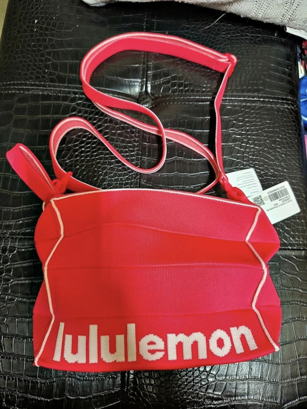 lululemon Fold It Hold It Crossbody Bag 3L Red NWT